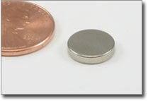 D10x2mm N38 NiCuNi Plated Disc Magnet